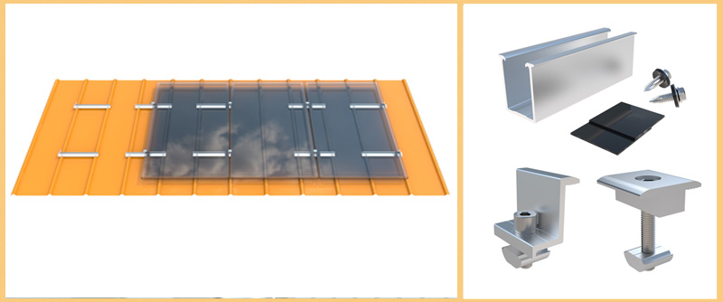 Solar Rooftop Mounting System